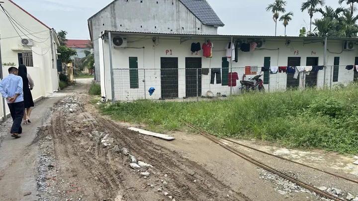 🔥 BÁN DÃY TRỌ GẦN CỔNG KCN NGUYÊN GIÁP – DÒNG TIỀN SẴN CÓ