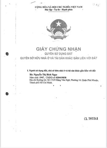 Bán Đất 125m2 có sẵn 125 m2 thổ cư giá 2.45 tỷ tại - Chọn - Thị trấn Bến Lức Huyện Bến Lức Long An