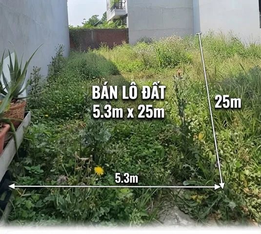 Bán đất mặt tiền đường Hà Huy Giáp An Phú Đông Quận 12 DT 5.3x25m, giá 9.6 tỷ