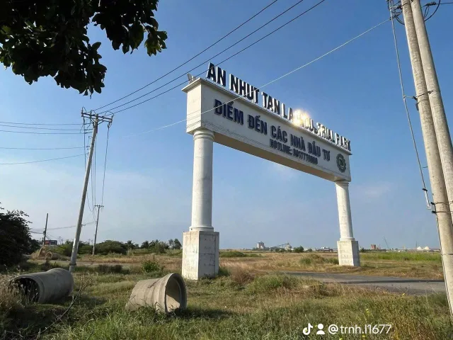 Bán Đất 135m2 thổ cư giá 499 triệu Tại Tân Trụ Long An