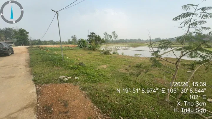 Bán Đất nền sẵn sổ 134.4m2 giá chỉ hơn đồng tại Triệu Sơn Thanh Hóa