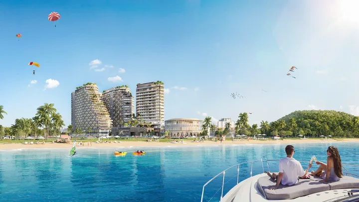 Căn hộ mũi thuyền vip nhất mặt biển Phú Quốc dự án Meypearl Harmony