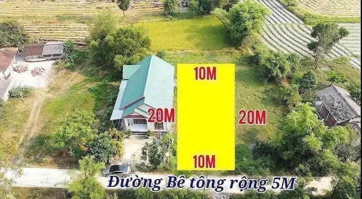 Bán Đất 200m2 có sẵn 200 m2 thổ cư giá 490 triệu tại Đường Tỉnh lộ 10 Xã Vinh Thái Huyện Phú Vang Thừa Thiên Huế