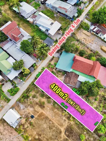 Bán Đất 400m2 có sẵn 70 m2 thổ cư giá 1.65 tỷ tại - Chọn - Xã Suối Tiên Huyện Diên Khánh Khánh Hòa