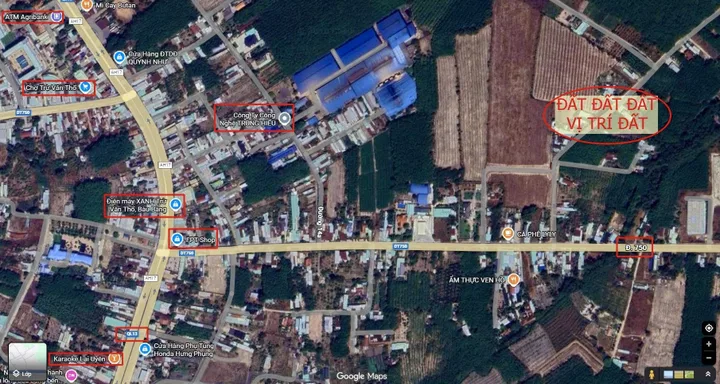 Bán loo víp 2200m2 - Giá 930tr - Bank hỗ trợ thêm 50% - Cách chợ đúng 2 phút. Đất ngay xã Trừ Văn Thố - Bàu Bàng - Bình Dương