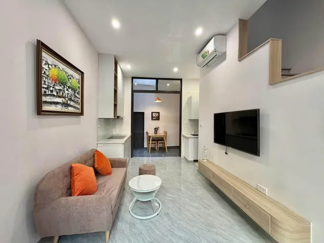 Cho thuê Nhà Ngõ 77 Tứ Liên Quận Tây Hồ  40M² 3 Tầng 2 Ngủ Full Nội Thất - Giá Thuê 10tr