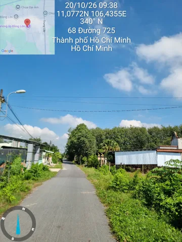 (LM10) Bán Đất 1446m2 có sẵn 103 m2 thổ cư giá 4.6 tỷ tại Xã Trung Lập Thượng Huyện Củ Chi TP. Hồ Chí Minh