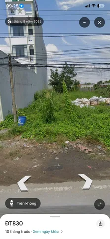 Bán Đất 420m2 có sẵn 420 m2 thổ cư giá 8 tỷ tại Xã Hựu Thạnh Huyện Đức Hòa Long An