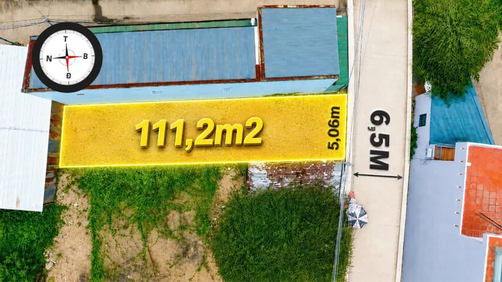 Bán Đất 111m2 có sẵn 111 m2 thổ cư giá 3.95 tỷ tại Vĩnh Thái Thành phố Nha Trang Khánh Hòa