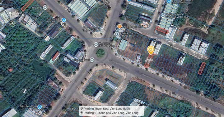 Bán nền Đường số 2 (cách vòng xoay 50m) KDC MINH LINH, Phường Thanh Đức, Tỉnh Vĩnh Long