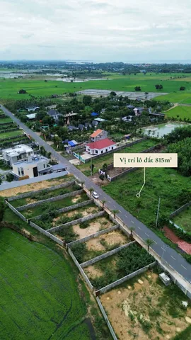 Bán Đất nghĩ Dưỡng 815m2 có sẵn 162 m2 thổ cư trục chính đường Đồng Gió Phước Hải giá 6.5 tỷ