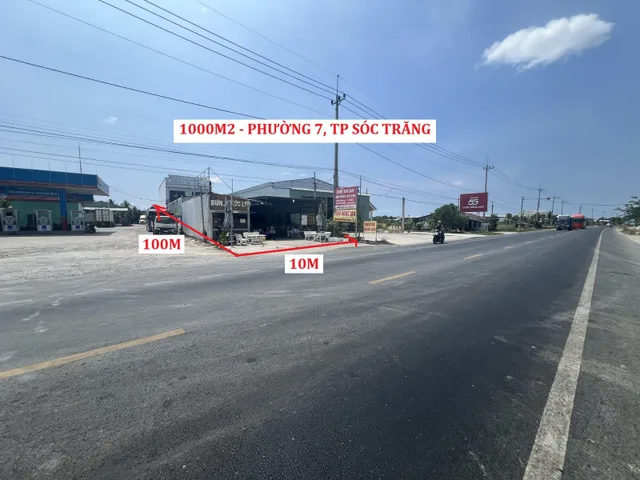 Bán Nhà riêng 1000m2 có sẵn 160 m2 thổ cư giá 6 tỷ tại - Chọn - Phường 7 Thành phố Sóc Trăng Sóc Trăng