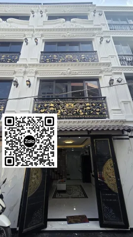 (Sát mặt tiền Trương Đăng Quế) Hẻm ô tô 1 chiều - 8.x tỷ - 40m² - 5 Tầng mới keng, Full nội thất cao cấp, Giáp Phú Nhuận