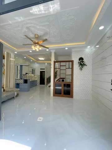 NHÀ MỚI ĐẸP QUẬN 6 – 4PN 4WC – GẦN CHỢ PHÚ LÂM – VÀO Ở NGAY