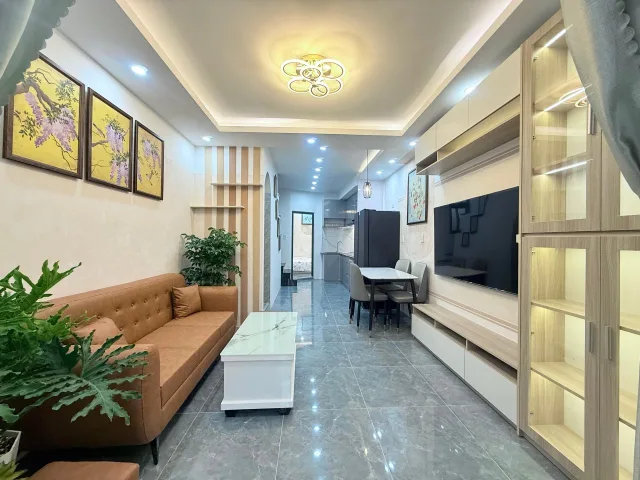 [H2440] NHÀ 2 TẦNG ĐẸP SÁT ĐH VĂN LANG - GIÁ ĐẦU TƯ 6.X TỶ