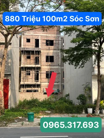 Bán Đất 100m2 có sẵn 100 m2 thổ cư giá 880 triệu tại - Chọn - Thị trấn Sóc Sơn Huyện Sóc Sơn Hà Nội