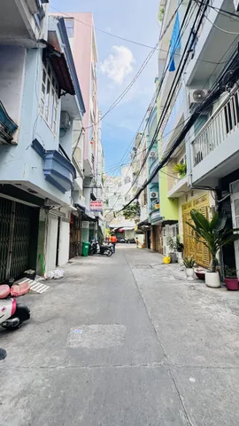 BÁN NHÀ MẶT TIỀN ĐƯỜNG SỐ 6M XE HƠI ĐẬU TRƯỚC NHÀ QUẬN 4