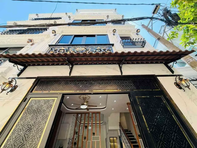 (Khu phân lô VIP Đường Số 1 - Ngang bề thế 5m nở hậu 6.3m) Sát vách Bình Thạnh & Phú Nhuận - 8.x tỷ - 5x9m (42m²) - 4 Tầng đúc BTCT kiên cố, 5 Phòng ngủ Master khép kín đẳng cấp
