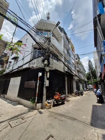 Bán nhà 3 Tầng (5,1x13,5) Nở Hậu GẦN 6m, Hẻm xe hơi TXSoạn Quận 7, Lô góc rất mát mẻ