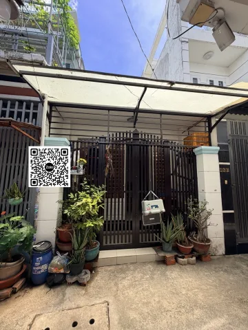 (Hẻm ba gác thông thoáng - Khuôn đất vuông đẹp) Nhà cấp 4 tiện xây mới - 4.x tỷ - 4x15m (59m²) - Đang sẵn dòng tiền 6 triệu/tháng ổn định