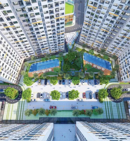 Bán chung cư cao cấp 4 hồ bơi 2pn 2wc QL1a gần chợ bình chánh cuối năm 2026 nhận nhà ngay