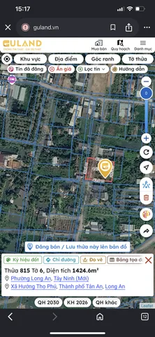 Bán đất tại hướng thọ phú, 3ty xxx, (thương lượng) 1424m2, mặt tiền 30m, ngõ 5m, pháp lý đầy đủ