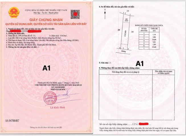🔥 HIẾM CÓ KHÓ TÌM - LÔ ĐẤT PHƯỚC HỘI 80M² THỔ CƯ, GẦN BIỂN PHƯỚC HẢI, GIÁ DƯỚI 1 TỶ