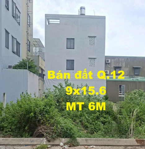 Bán Đất An Phú Đông 13 Quận 12: 9×15.6m Mặt Tiền 6m Giá 11.9 Tỷ TL
