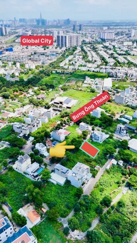 BÁN ĐẤT BIỆT THỰ SONG LẬP BƯNG ÔNG THOÀN - 8x20 - GẦN LIÊN PHƯỜNG - GLOBAL CITY - GIÁ 9.2 TỶ