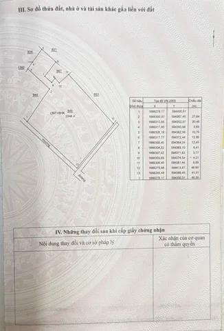 Bán đất 40x46m, đất 2 mặt tiền đối diện chợ nghĩa hiệp và  bên mặt tiền kia là đường nhựa mặt tiền trước là 8m giá 4 tỉ TL