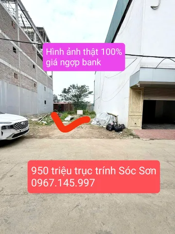 Đất ngợp bank 950 triệu trục chính