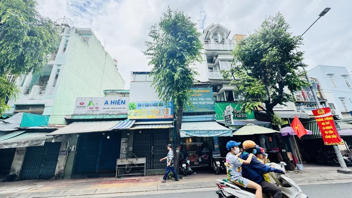 BÁN NHÀ 2 MẶT TIỀN VĨNH KHÁNH 2 TẦNG QUẬN 4
