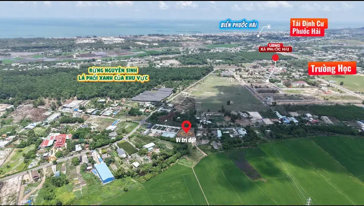 CHỈ VỚI 999TR SỞ HỮU NGAY LÔ ĐẤT GIÁ SIÊU TỐT – CHỈ CÁCH BIỂN PHƯỚC HẢI 1,5KM