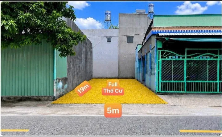 Bán Đất 95m2 có sẵn 60 m2 thổ cư giá 2.8 tỷ tại - Chọn - Xã Phú Chánh Thị xã Tân Uyên Bình Dương