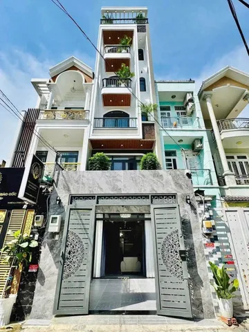 Bán nhà xây mới 4 x 23m 6 tầng có thang máy đường 8m thông Quang Trung p8 Gò Vấp