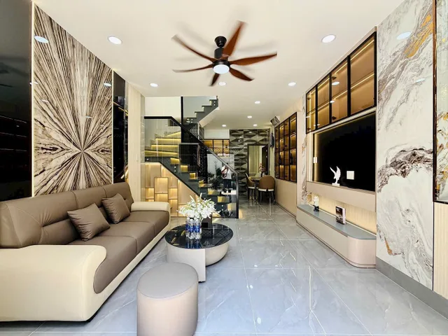 BÁN NHÀ THÔNG TÂY HỘI LOTTE MART GÒ VẤP 3PN 5.35 TỶ FULL NỘI THẤT CÓ NGỦ TRỆT