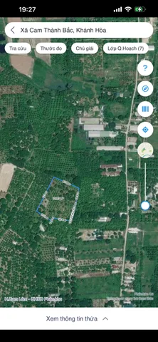 Bán Đất 12050m2 giá 9.64 tỷ tại - Chọn - Xã Cam Thành Bắc Huyện Cam Lâm Khánh Hòa