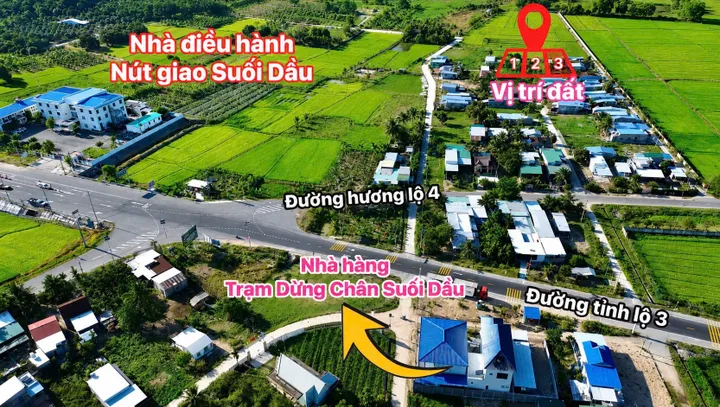 Bán Đất 147m2 có sẵn 110 m2 thổ cư giá 810 triệu tại - Chọn - Xã Suối Cát Huyện Cam Lâm Khánh Hòa