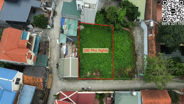 Bán Đất 200m2 có sẵn 200 m2 thổ cư giá 7 tỷ tại Đường Quốc Lộ 6 Xã Phú Nghĩa Huyện Chương Mỹ Hà Nội
