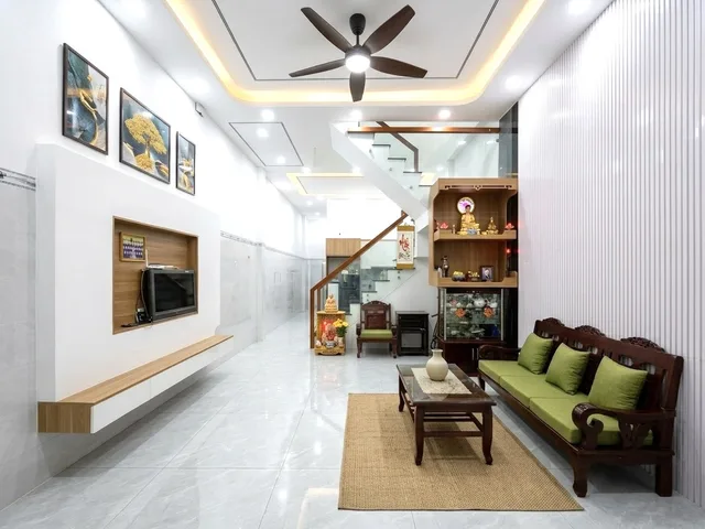 Chỉ 5 tỷ xíu nhà sát chợ Bình Trị Đông DT (4.5x14M) hẻm xetải thông (KK2207)