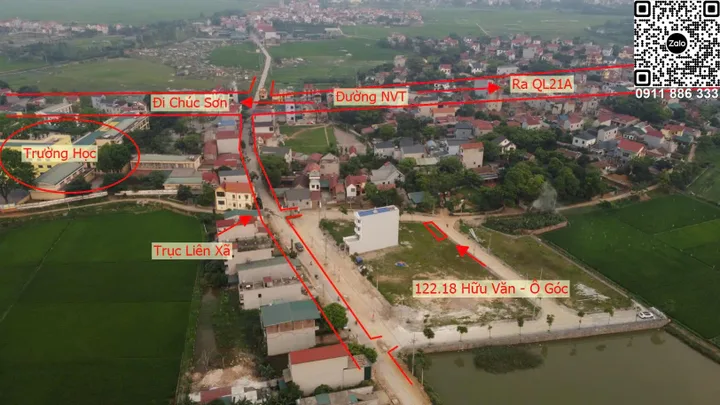 Bán đất đấu Giá Hữu Văn Chương Mỹ, ô góc Kinh Doanh, giá Đầu tư