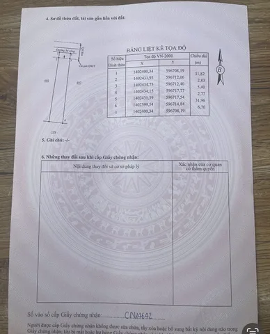 Bán Đất 210m2 có sẵn 195 m2 thổ cư giá 1.47 tỷ tại - Chọn - Xã Vạn Hưng Huyện Vạn Ninh Khánh Hòa