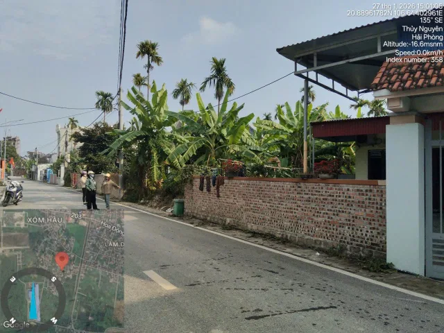Bán  Đất 97m2 tại Lâm Động giá 2 tỉ 780 ngang 5m. Đường nhựa 7m.l/h:076.231.9990 e Thúy