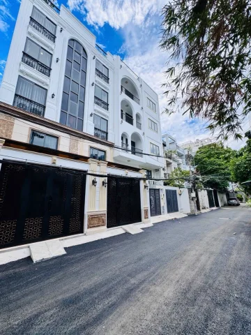 (Gần Mặt Tiền Lê Quang Định P7) Hẻm Nhựa 8m Thông - 19.66 Tỷ - 4x21m (85m²) - Nhà Mới 100% 6 Tầng Thang Máy, Nở Hậu, Full Nội Thất