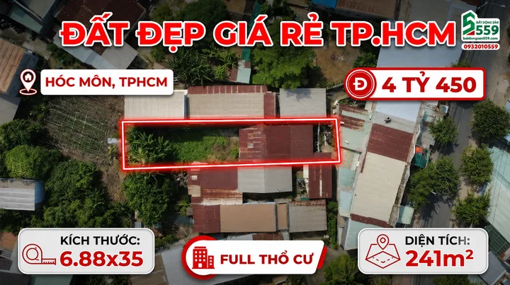 Chính chủ cần bán nhà cấp 4 tại Đường Tân Hiệp, Hóc Môn, Thành Phố Hồ Chí Minh mới