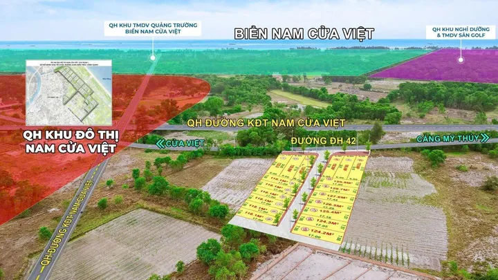 MỞ BÁN BLOCK PHÂN LÔ KHU KINH TẾ BIỂN NAM CỬA VIỆT