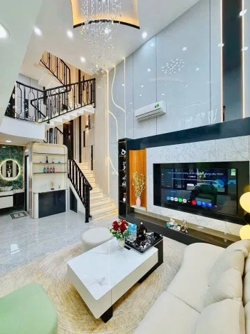 BÁN NHÀ ĐẸP GÒ VẤP KẾ NHÀ VĂN HÓA THIẾU NHI 76M2 5 TẦNG 8.65 TỶ FULL NỘI THẤT