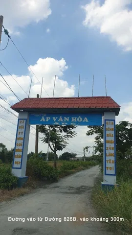 Bán đất thổ mặt tiền kênh, cách đường DT 826B 300m, đối diện KCN Phước Đông