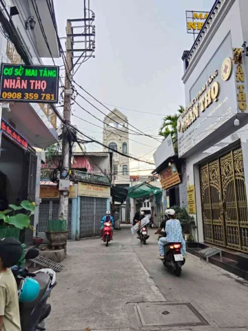 SÁT AEON TÂN PHÚ HÈM 5M G - 2TẦNG 4x20m 77m² 7.6tỷ ĐƯỜNG SỐ 8 - BÌNH TÂN