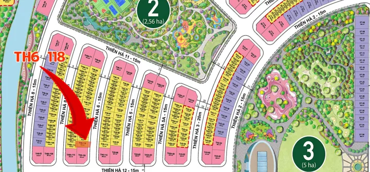 BÁN LIỀN KỀ VINHOMES GOLDEN CITY – TH6-118 | 119,4M² | GIÁ TỐT